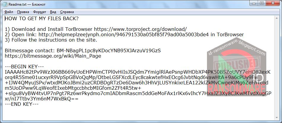 Amigo_A_'s tweet photo. New variant of #B2DR #Ransomware
https://t.co/ILdBKhN7Yj
Extension: .ke3q
Compound ext.: .open_readme.txt.ke3q
Note: Readme.txt
Email: loggitore1984@protonmail.com loggitore1984@cock.li loggitore1984@mailchuck.com loggitore1984@tuta.io
BM-NBagPL1pc8yKDocYNB95XJArzuV19GzS + others https://t.co/jDwkgcmSRU