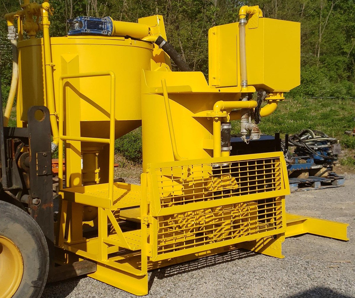 We have a Colcrete CX10/10 grout plant ready for rent or sale. If you have a need for a grout plant, give us a call 724-203-4709 or email info@tjmdrilltools.com