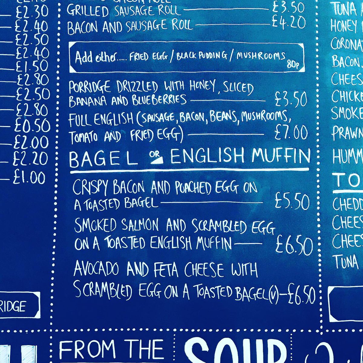 maggiesdukest's tweet photo. @QESFC check out our new menu ... students welcome ! https://t.co/7nSgjumfVZ