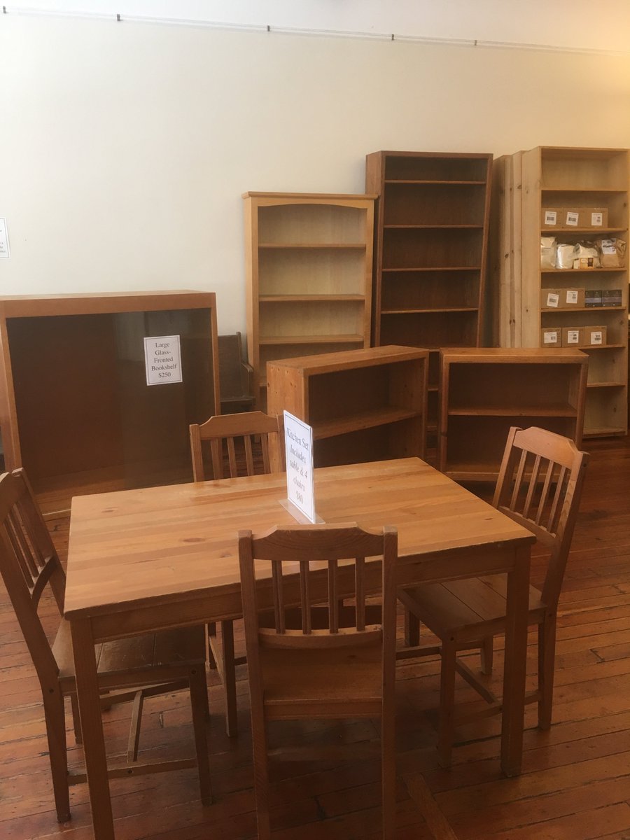 borderlands_sf's tweet photo. Borderlands Cafe (JUST THE CAFE, NOT THE BOOKSTORE!) is permanently closed, but you can take home a little piece of San Francisco history to remember it! Tables, chairs, kitchen equipment, spare bookshelves, tea pots &amp; sets, mugs &amp; other marvelous odds &amp; ends for sale. https://t.co/hde7Zl0G1Q