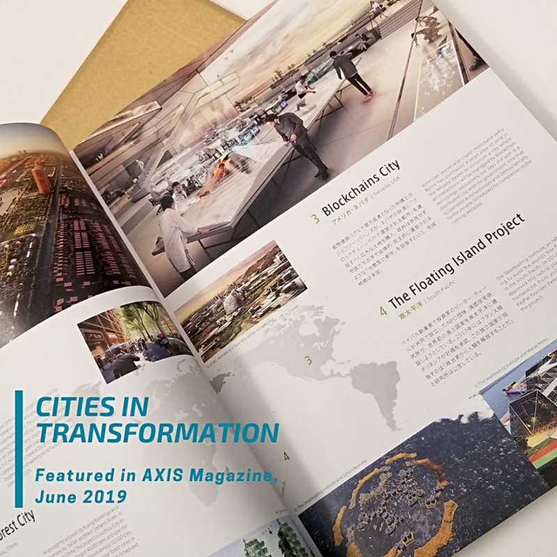 BlockchainsInc's tweet photo. Plans for our #SmartCity are featured in the June 2019 issue of Axis Magazine. With the theme "Cities in Transformation," this latest issue is all about how digital tech & infrastructure encourage a new kind of urban growth. #Blockchain #BlockchainSandbox https://t.co/DYQMWlYYSX