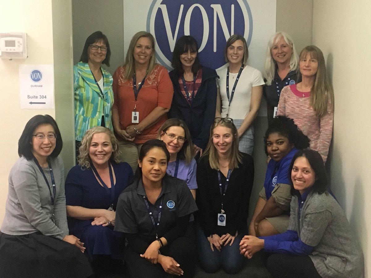 von_durham's tweet photo. Happy VON Week from our VON Durham family to yours!
#VONProud #VONWeek2019 https://t.co/zK89dgISWH
