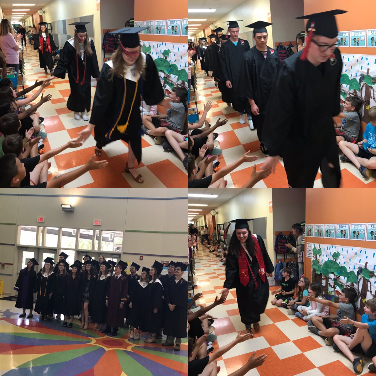 Thank You #Classof2019 @BaldwinBobcats @AustinISD for attending Senior Walk! #AISDFuture #AISDproud