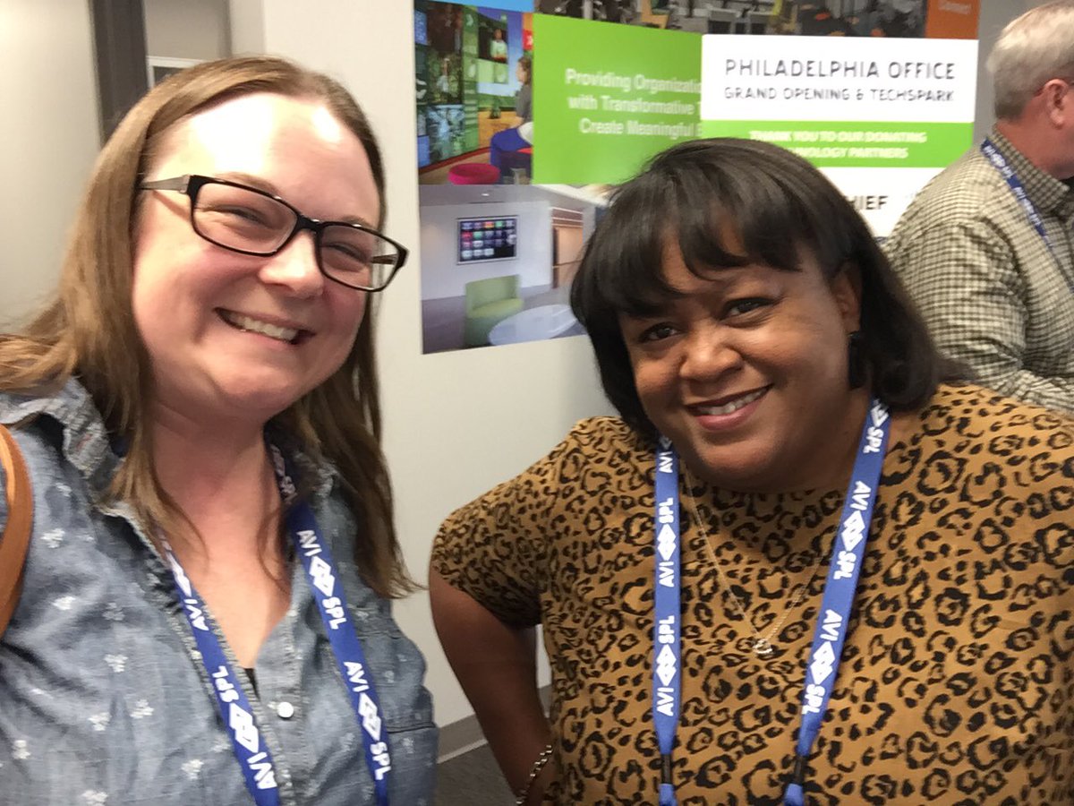 AVChrista's tweet photo. Looking forward to a tour of the new #Philly @avisplinfo office. #techspark19 https://t.co/j8GDGQesaX