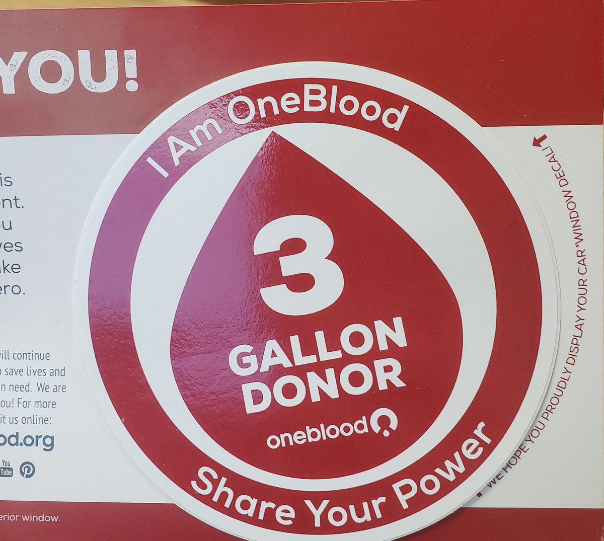 The OneBlood Bus is <a href="/FullSail/">Full Sail University</a> today as part of #fullsailHoF.  I just donated, you should too! #freecookie