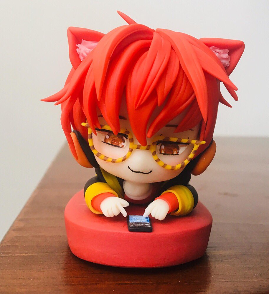2Minanami's tweet photo. Commission for Akire of good seven <3 
#mysticmessenger #luciel #seven #707 #saeyoung #goodseven #clay #airdryclay #cheritz #commissionsopen https://t.co/epc2noQ0yu