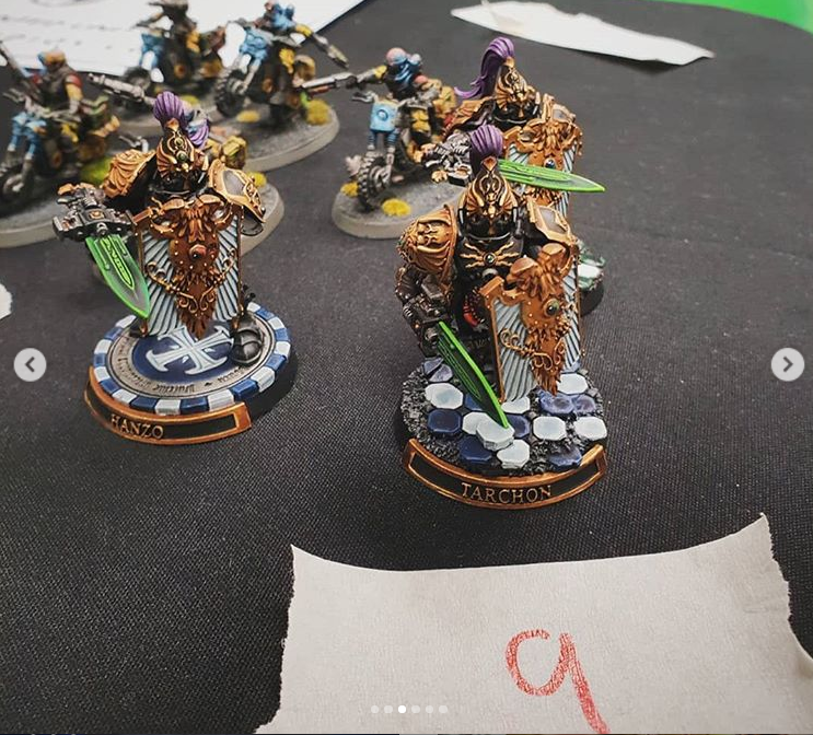 LondonWG's tweet photo. lwarguild

#bestpainted #Unit from last weekends Fun'n'Fluff sponsored by @KromlechEU and judged by @SiegeStudios 
WINNER Nic Cote Eldar
Honourable Mentions 
Custom Deathcore Chris Hannon
Custodes Alexander Paternott
#Funnfluff
#wargaming #paintingwarhammer #paintingminiatures https://t.co/WIVZoYdPt0