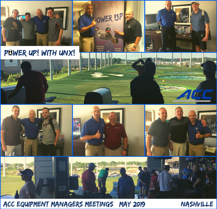 UNXinc's tweet photo. Had a blast seeing friends at @theACC Equipment Managers Meetings this week in #Nashville! #ThisIsUNX #UNXclean #SpecTakClean #ClayOut #TheBrick #SpecTak #UNXExtremeClean #PowerUp #UNXathletics https://t.co/EXJ9gHxHwI