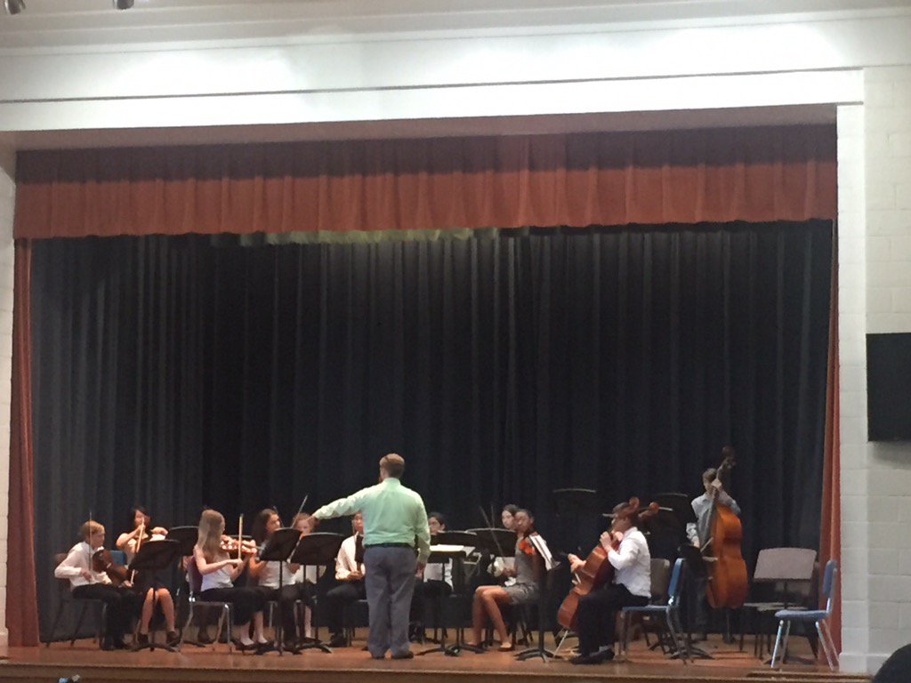 TaylorMSTigers's tweet photo. Congrats to our 6th,7th &amp; 8th grade orchestra students on a great performance during the spring concert @Chappy1716 https://t.co/CATAMLhnWD