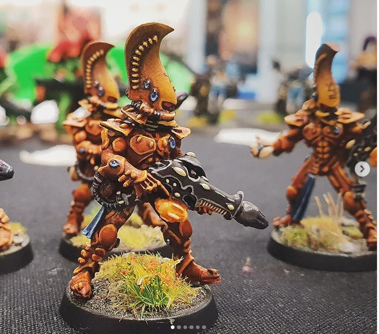 LondonWG's tweet photo. lwarguild

#bestpainted #Unit from last weekends Fun'n'Fluff sponsored by @KromlechEU and judged by @SiegeStudios 
WINNER Nic Cote Eldar
Honourable Mentions 
Custom Deathcore Chris Hannon
Custodes Alexander Paternott
#Funnfluff
#wargaming #paintingwarhammer #paintingminiatures https://t.co/WIVZoYdPt0