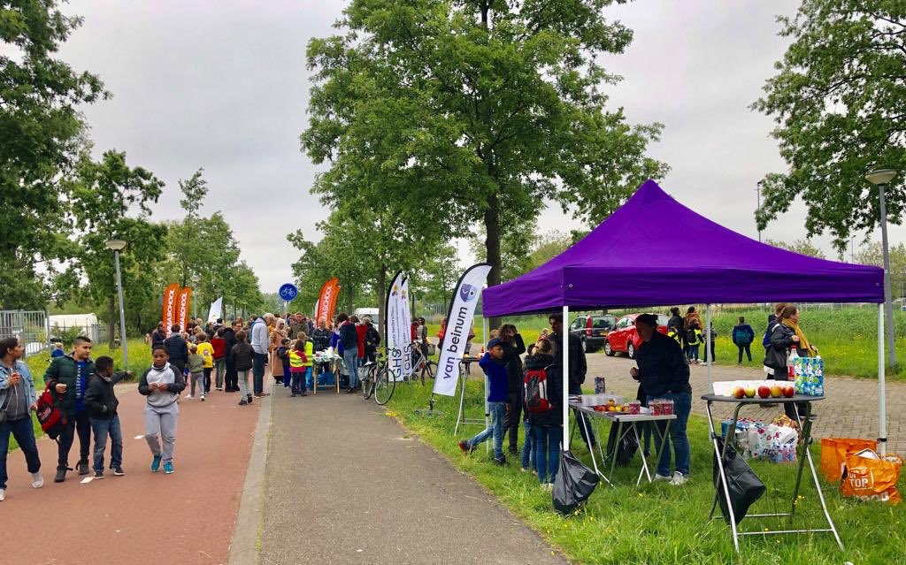 Dag #2 van de #avond4daagse: lekker wandelen door @Plaswijckpark