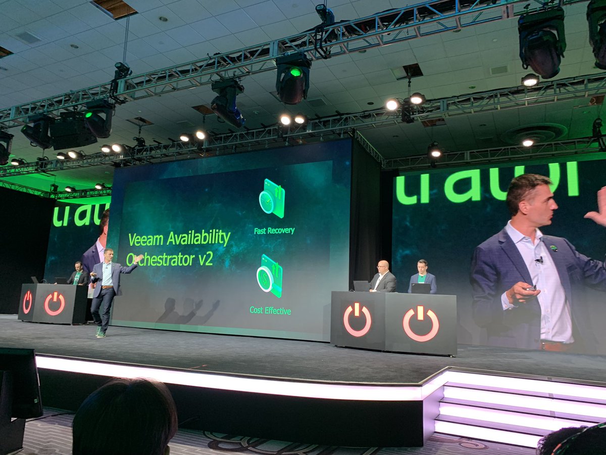 Veeam Availability Orchestrator v2 released today #VeeamON2019  #Veeam #VeeamON