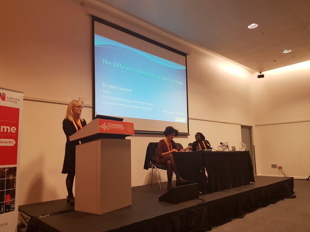 _Jennylea's tweet photo. Deeply moving presentation today @rcn congress from Dr Helen Leonard. Talking about her story of strengh to support her son with the help of personalised care budgets @Pers_Care inspirational ❤ https://t.co/dzlRKYUcQd