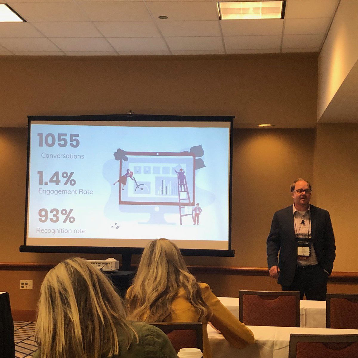 Great to see <a href="/orlandohealth/">Orlando Health</a> experiencing #chatbot success in such a short time, on a small number of pages, and w/o any marketing. <a href="/bmgresh/">Brian Gresh</a> @DanielRuyter #hmps19 #hcmktg

bit.ly/2Dbgxfl