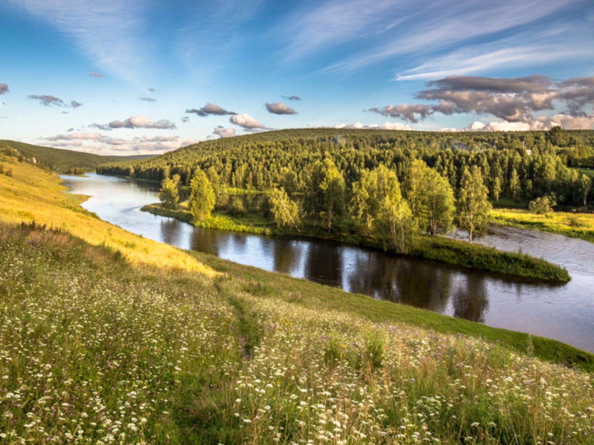 Река Косьва Свердловская область