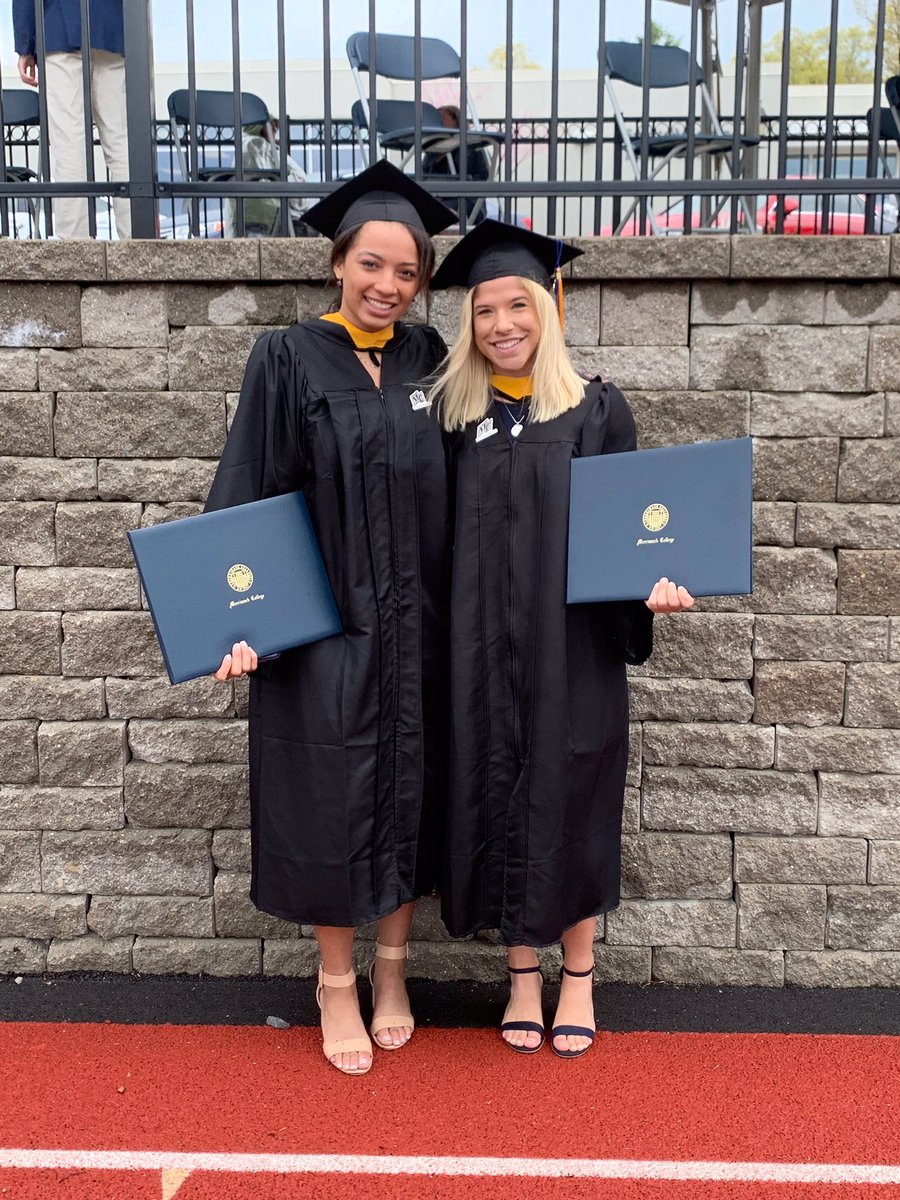 MerrimackWBB's tweet photo. So proud of our 2019 graduates 🎓!
Lexi, Karlee & Lindsay dedicated so much to our program and to their work in the classroom, we couldn’t be more proud
#MackGrad
#GoMack https://t.co/QThrtmwV6Y