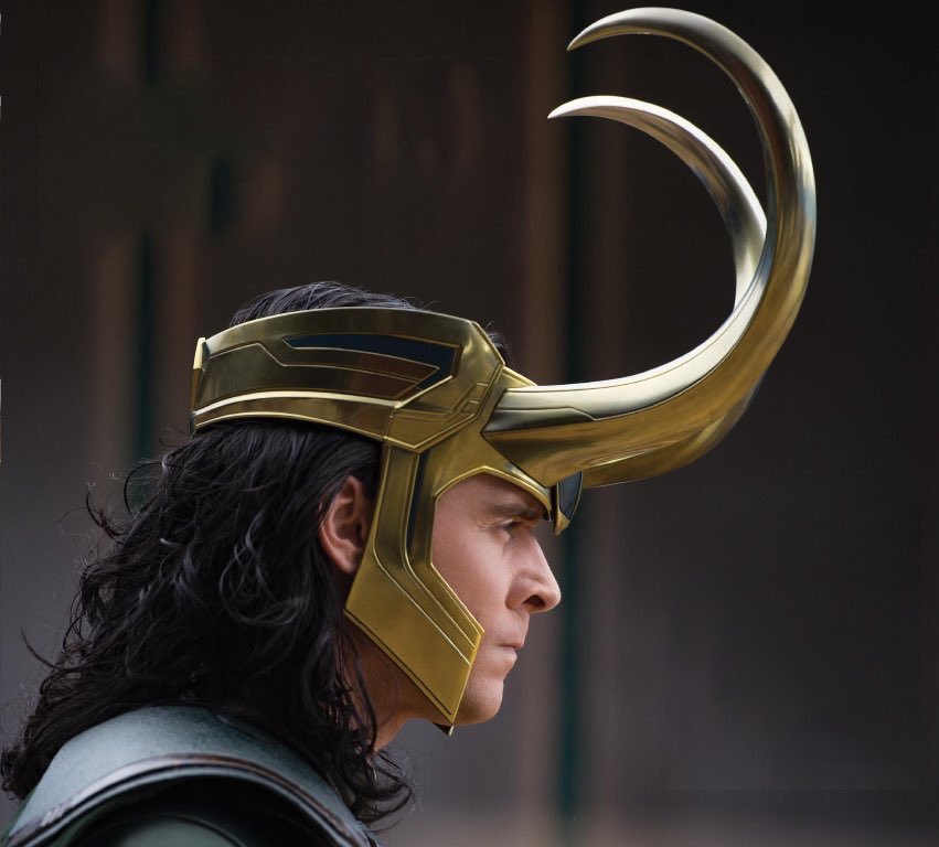 loki and thor in their ragnarok helmets 