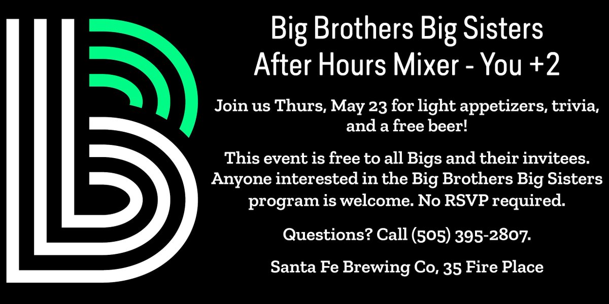 Join us Thursday night at Santa Fe Brewing <a href="/SantaFeBrew/">Santa Fe Brewing Co.</a> and bring a friend!
