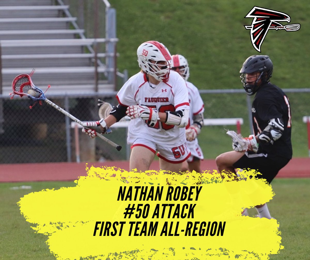 FHSfalconlax's tweet photo. Congratulation to the @FHSfalconlax players that made @VHSL_ First Team All Region #fauquierhighschool #lacrosse #FCPS1KidsDeserveIt https://t.co/jrJ0KnlWpu