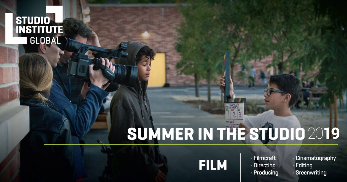 StudioInstitute's tweet photo. ☀️ 🎥 Summers are for making movies and memories! Aspiring teen filmmakers, learn how to tell your story with state of the art film equipment in a real Hollywood movie studio. 

▶#teencamp info: https://t.co/mimA8ZtBOm◀

#SummerInTheStudio #L7Camp #L7Film https://t.co/b9xQxZOkDM