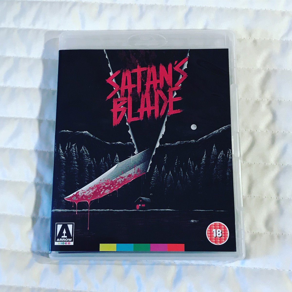 Watching 'Satan's Blade' (1984) on Blu-ray. Directed by L. Scott Castillo Jr. Starring Tom Bongiorno, Stephanie Leigh Steel and Thomas Cue. Cheesy fun slasher movie! 🎥🎞

#SatansBlade #TomBongiorno #StephanieLeighSteel #ThomasCue #LScottCastilloJr #horror #slasher #bluray