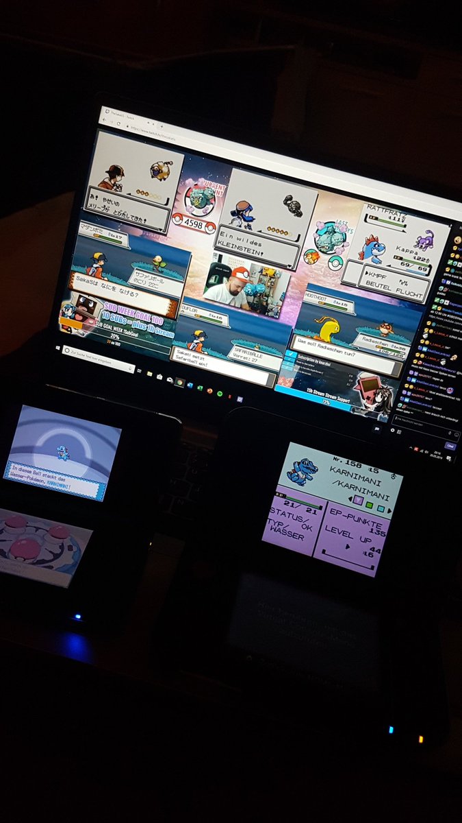 FabianMth's tweet photo. Streams von Sakati und die #GBDSWeek könnten zur Gewohnheit werden. Geile Challenge mit nem Sucht Potential. Gönnt euch auch die Challange im Stream von @TheSakatiS 
#shunten #GBDSWeek #PokémonKristall #PokémonHG #Twitch #Challange https://t.co/mOp3p8r7yi