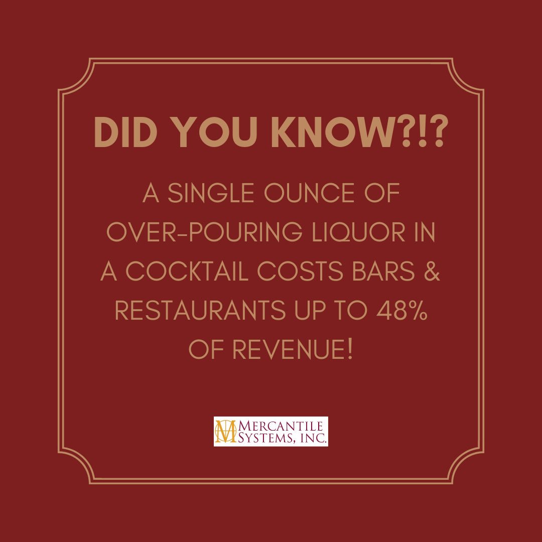 SystemsMerc's tweet image. Over-pouring a single ounce of wine costs 20% of revenue while over-pouring beer totals 11% loss of revenue. This is why many bars and restaurants require bartenders to use a measuring device, like a jigger.
 
#Mercantile
#MysteryShopping
#SecretShopper