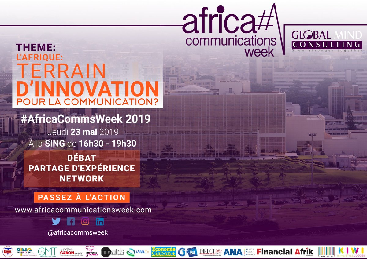 gmcofficiel's tweet photo. J-2 Grand Merci à tous ne partenaires.

#ACWLbv #AfricaCommsWeek https://t.co/BXvOTosqZA