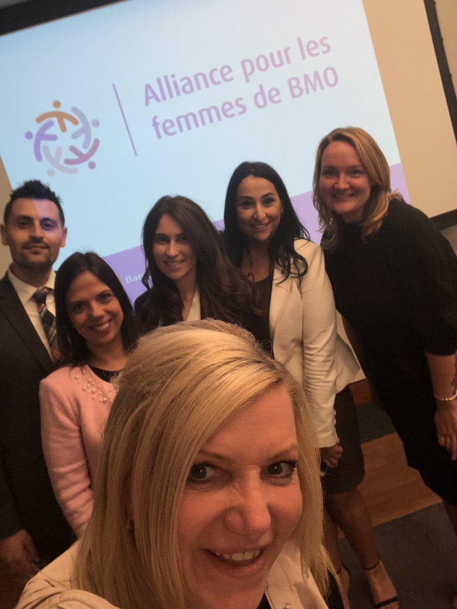 fredlovespink's tweet photo. Redefining mentorship with Caroline Codsi #leadership #proudtoworkatBMO 💙 https://t.co/X6FhO0BGEL