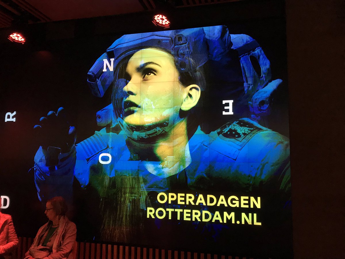 arjenuijterlind's tweet photo. Is opera dead? Operadagen Rotterdam show that opera is more alive than ever. Tonight the Gala! Awards are handed out to a number of extraordinary artists and talented music theatre makers. #operadagen #Rotterdam #culturaldiversity https://t.co/kUfzlsvyZk
