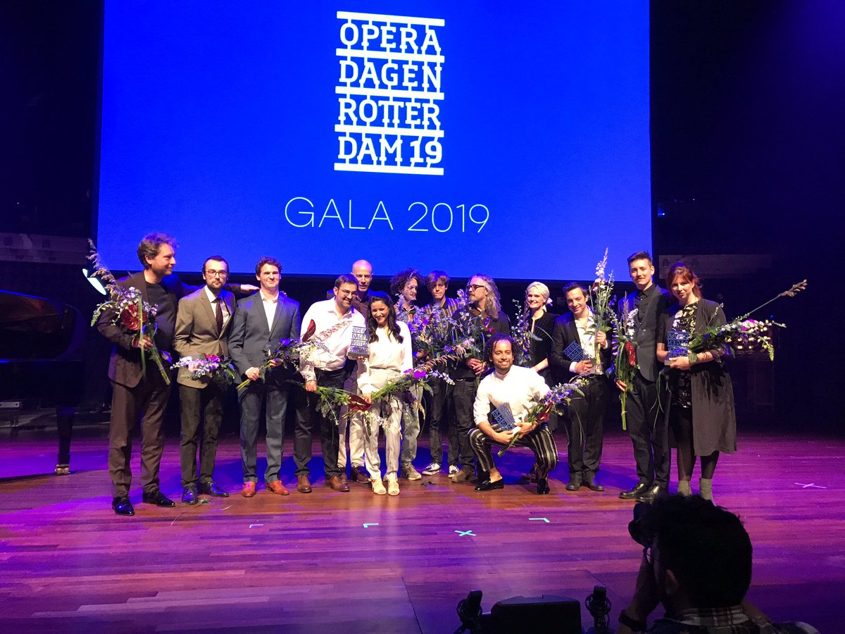 arjenuijterlind's tweet photo. Is opera dead? Operadagen Rotterdam show that opera is more alive than ever. Tonight the Gala! Awards are handed out to a number of extraordinary artists and talented music theatre makers. #operadagen #Rotterdam #culturaldiversity https://t.co/kUfzlsvyZk