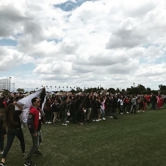 Fun times at Troy! Go, Warriors!! bit.ly/2X5X9ru