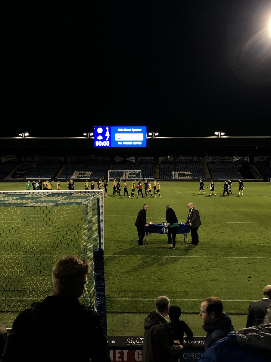 Great display from @MONEYFIELDSFC as they win the Portsmouth Senior Cup 7-1! Thank you @GargIsaac for bringing me along. Brilliant game ! #UPTHEMONEYS