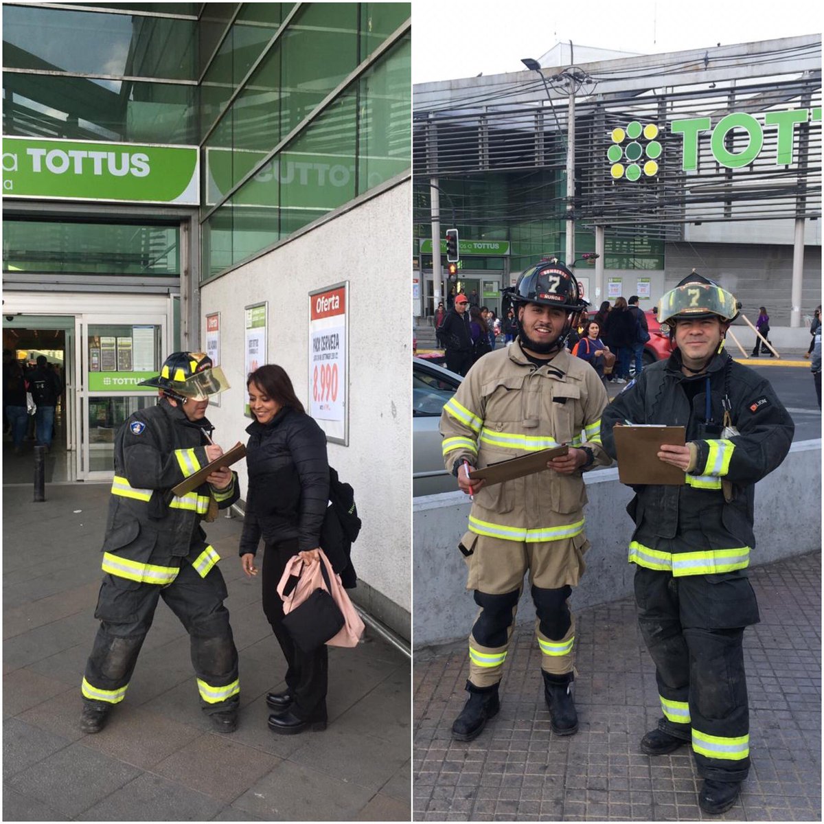 BombaMacul's tweet photo. Nos encontramos realizando campaña económica #AyudanosaAyudar. Estamos en @TottusChile Av. Vespucio (metro V. Mackenna #L4) #LaFlorida https://t.co/BEtOnM8Y5C
