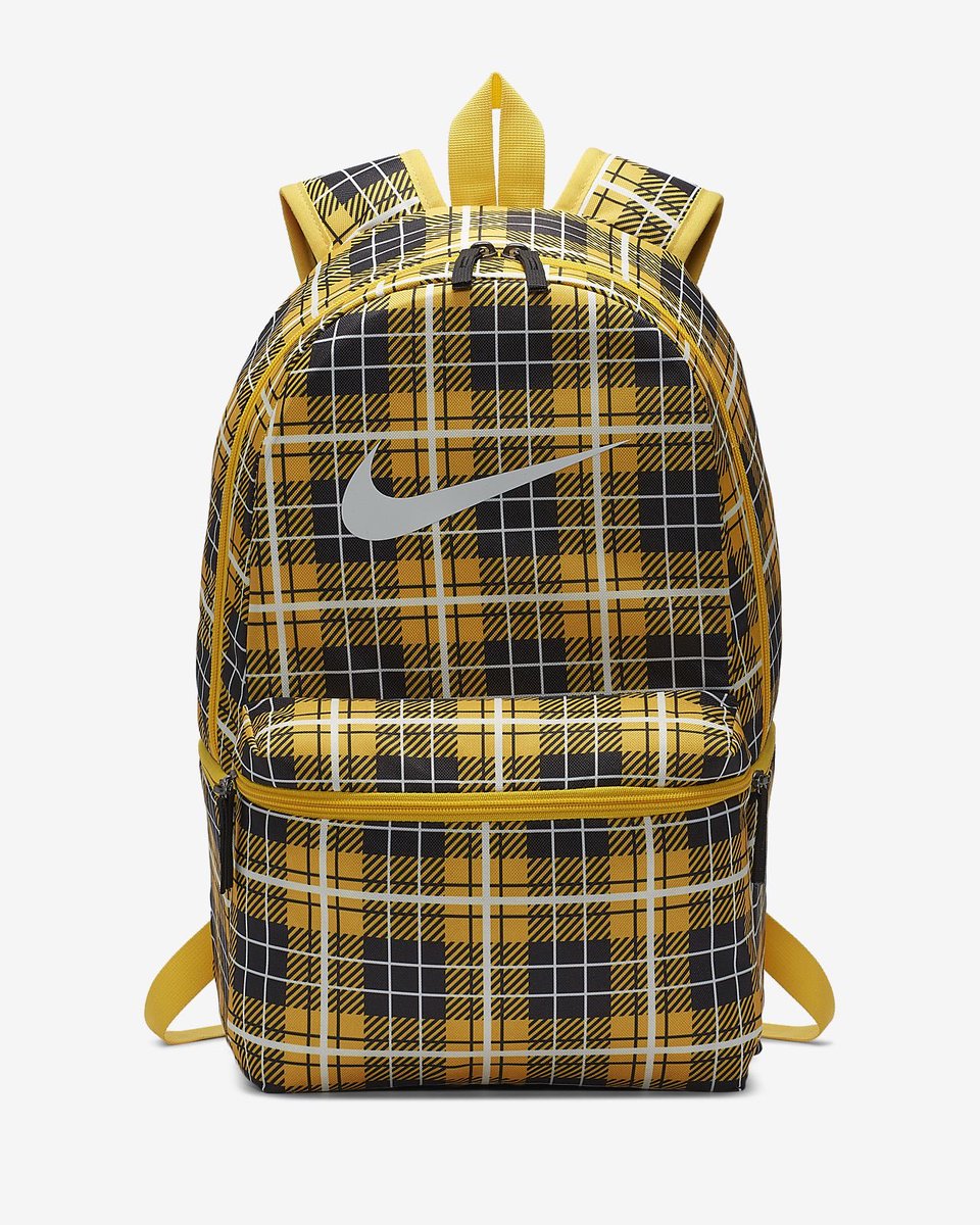nike heritage backpack yellow