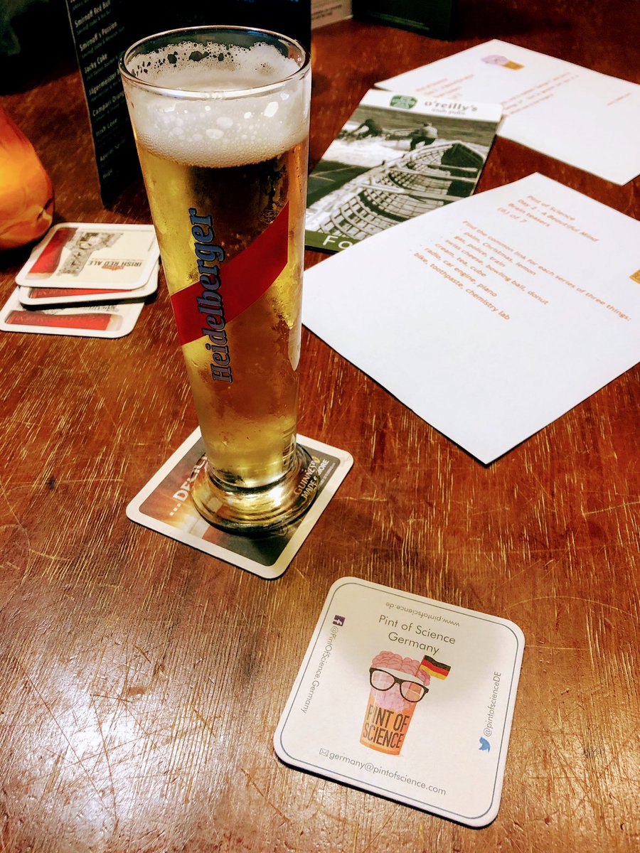 diz_lu's tweet image. Finding motivation to get out :)
#PintOfScience #pintofscienceDE