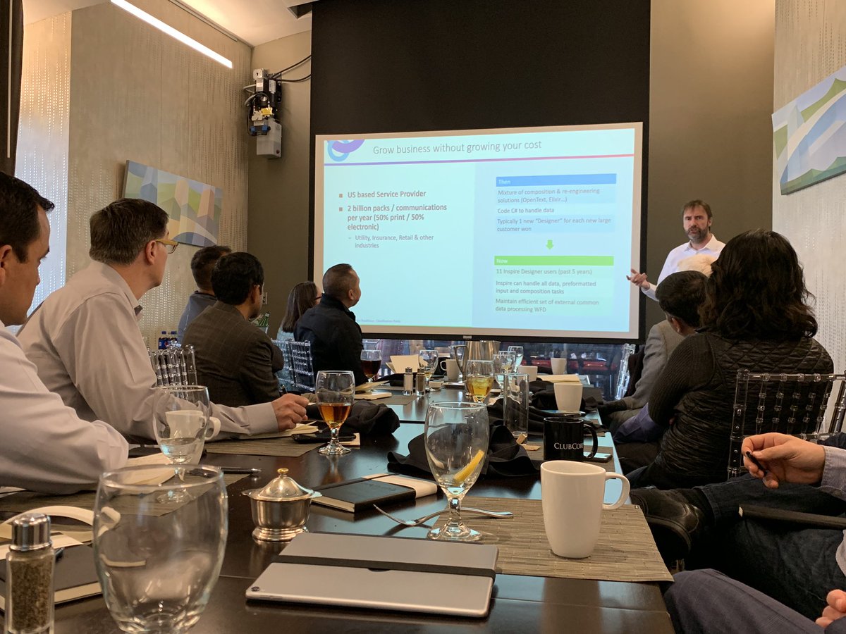 ecdailing's tweet image. Service Provider Roadshow in action with customers, partners &amp;amp; @Quadient ! #LosAngeles #omnichannel #ccm #cxm #growth #serviceprovidersuccess
