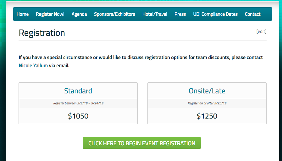 UDIConference's tweet photo. Haven't registered for the 2019 UDI @UDIConference yet? Friday, May 24  is the last day to save $200 off the Onsite registration rate. Visit https://t.co/JUmdMQj19a … to register today. #udiconference https://t.co/So78iHP0Tb