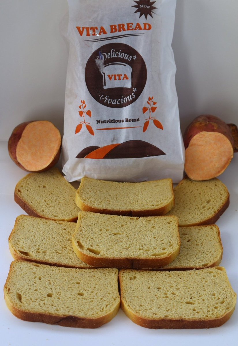 5 years ago, @rajregis1 dreamed of making bread, cakes and biscuits out of OFSP rich in Vit A. He has now a growing business of his dreams called @carl_ltd. Anytime you visit Rwanda, I recommend you VITA bread. #PursueYourDreams