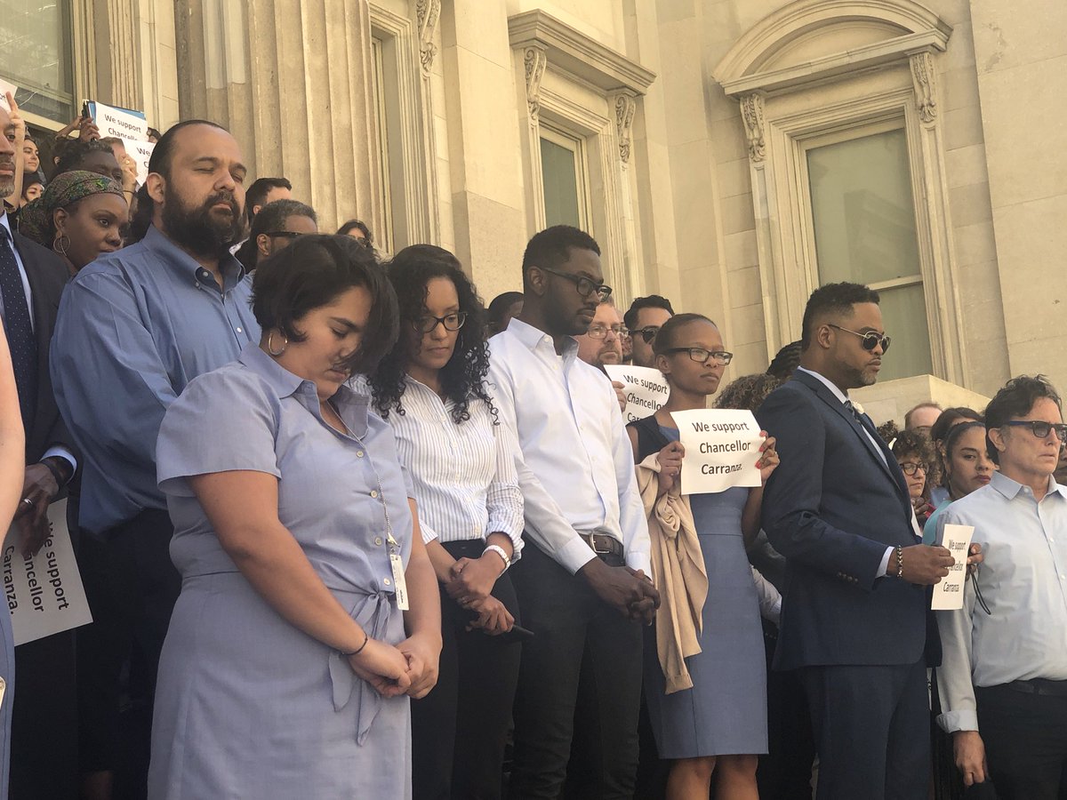 NYCSchoolsOSYD's tweet photo. @NYCSchoolsOSYD celebrates 65 years of Brown vs. Board of Education to end segregation in the public school settings.  We stand firmly by @DOEChancellor in his mission of #AdvancingEquityNow for ALL of NYC's children. 
#AdvanceEquityNow
#BrownVsBOE
#BlueforEducation https://t.co/MQtOZ8fYr0