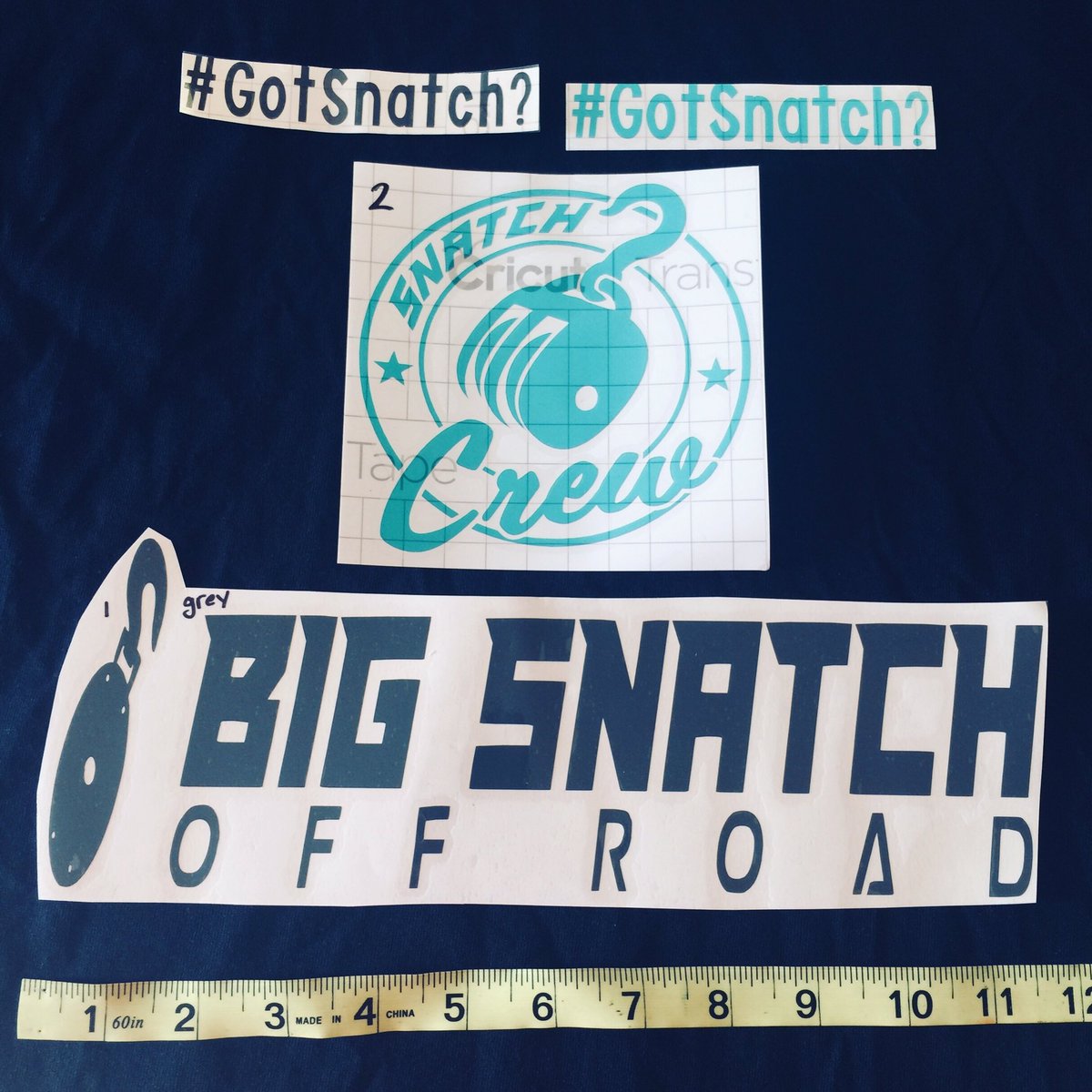 BigSnatchOffrd_'s tweet photo. Teal and Grey combo! @bigsnatchoffrd decal special! 4 for $5 plus $2 shipping until we run out! #bigsnatchoffroad #jkuinkedgirl #snatchbabe #decalcity https://t.co/SnXcWcpCu8