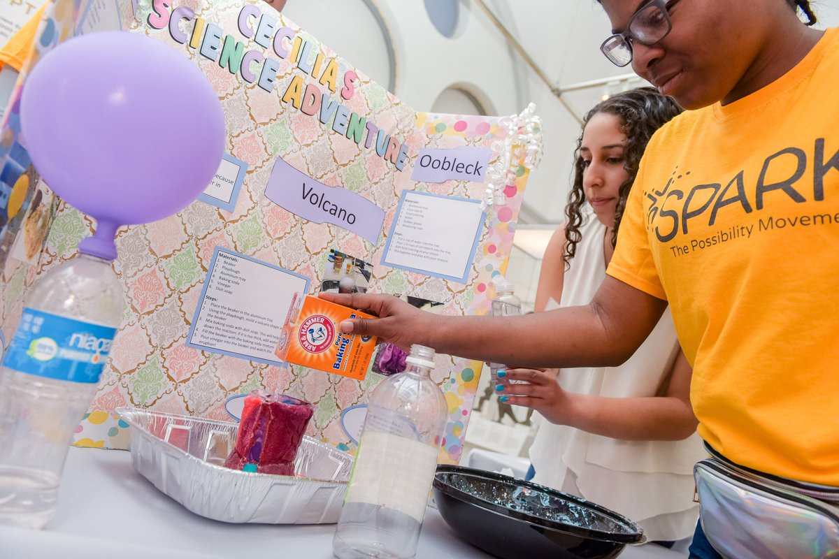 SparkProgram's tweet image. Spark in Philadelphia celebrated Share Your Spark last night! From rollercoaster models to business plans to chemistry experiments, every Career Interest Project showed students&apos; passions and skills!  #ThePossibilityMovement #ShareYourSpark19