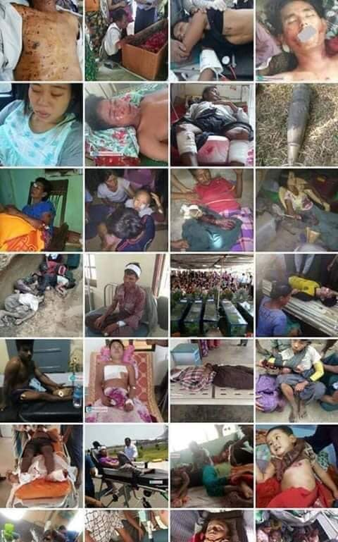 Some photo collection of notorious #Myanmar army's humanitarian violence crime in #Rakhine state, Since January 2019. <a href="/Refugees/">UNHCR, the UN Refugee Agency</a> <a href="/UNHumanRights/">UN Human Rights</a> <a href="/hrw/">Human Rights Watch</a> <a href="/ICC/">ICC</a> <a href="/YangheeLeeSKKU/">Yanghee Lee</a> <a href="/UN_Spokesperson/">UN Spokesperson</a>