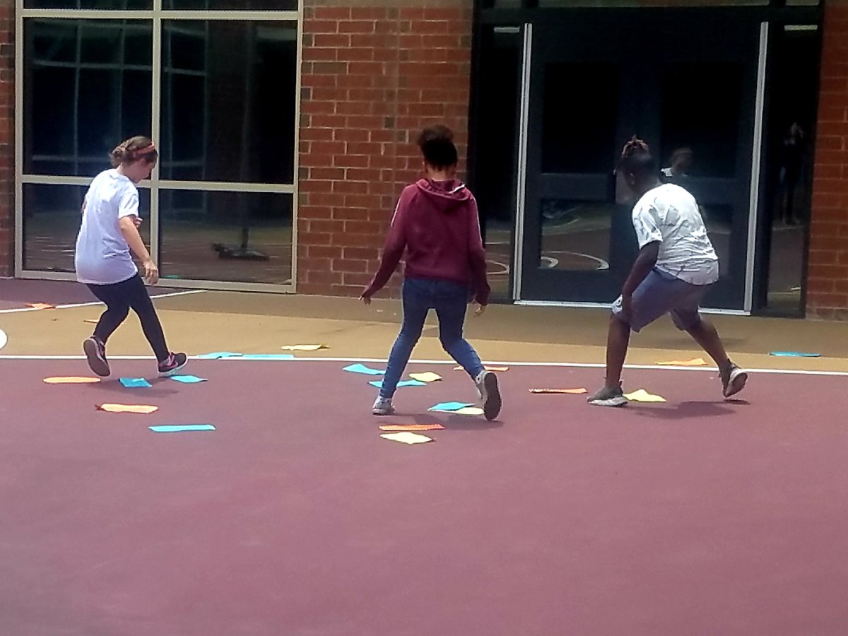 AshlyHaigh's tweet photo. Playing "Steal the Bacon" as a fun and active way to review math for testing this week! https://t.co/BGzVbQjC9y