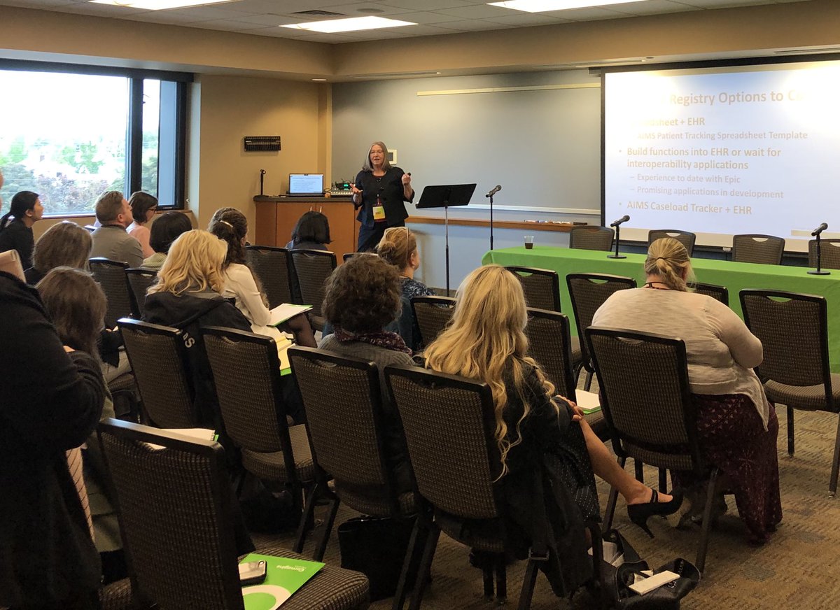 Anne Shields from AIMS Center shares approaches for integrating behavioral health care #ChangeAgentsLAN in Oregon’s Annual Quality Conference in Salem.