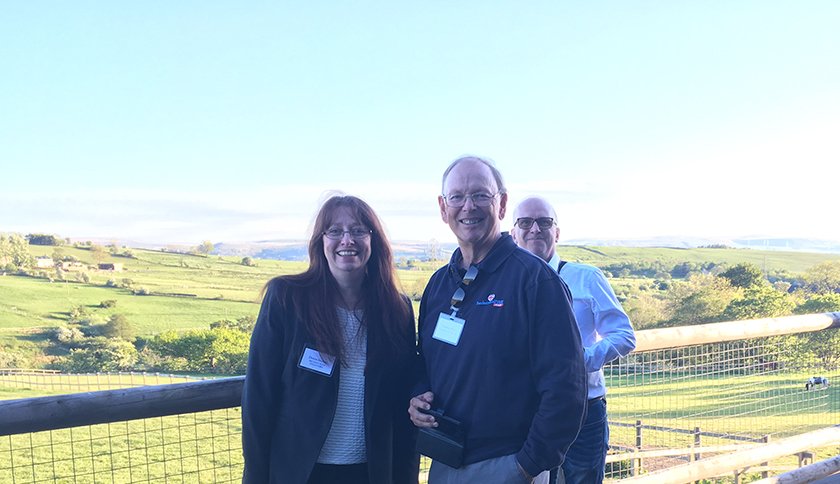 SimplifyToSell's tweet photo. Admiring the stunning views with Alexis @glassforwalkers Donna @BeckettandCo and Steve @BusinessGiftUK https://t.co/93fKY9hxPX