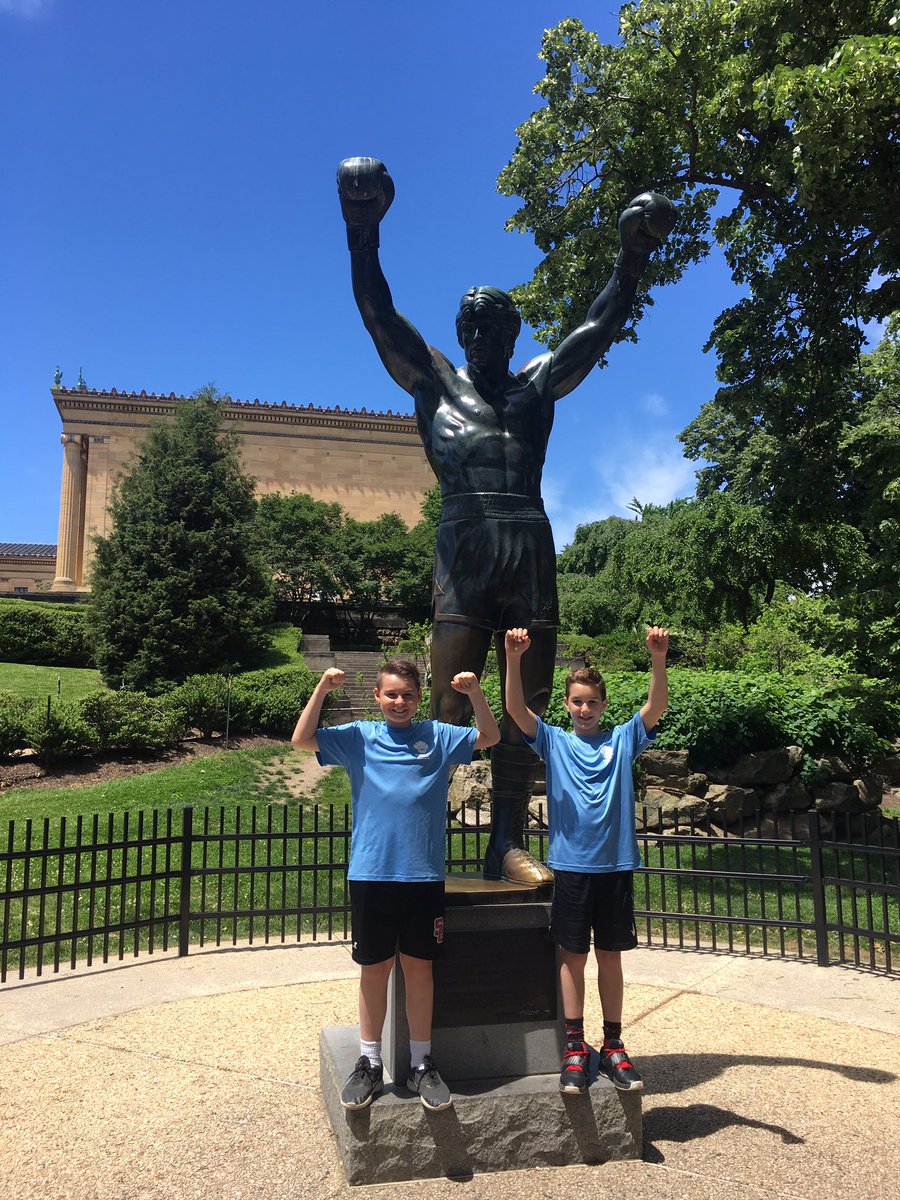 CBAWestChester's tweet photo. Rocky statue https://t.co/vkYvWf3D29