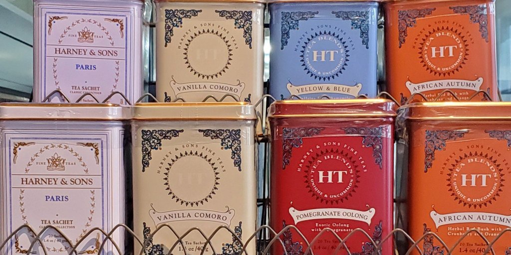 vineandolive's tweet photo. Harney &amp; Sons teas available here at V&amp;O! They make a great thank you gift for the tea lover in your life. Try adding a teapot and some honey sticks and they will be thrilled! #vineandolive #sanudskyoh #harneyandsonsteas https://t.co/bB2XMIrSGW