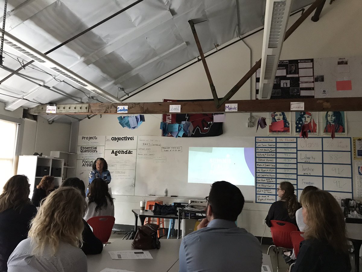 ast_haley's tweet photo. What an enlightening trip to Summit Prep to see personalized learning in action. PL tailors lessons to the needs of the student, supports self-directed learning, and instills SEL skills needed in the 21st century @USCCFeducation #BLFP19 https://t.co/unxE5BJw4U