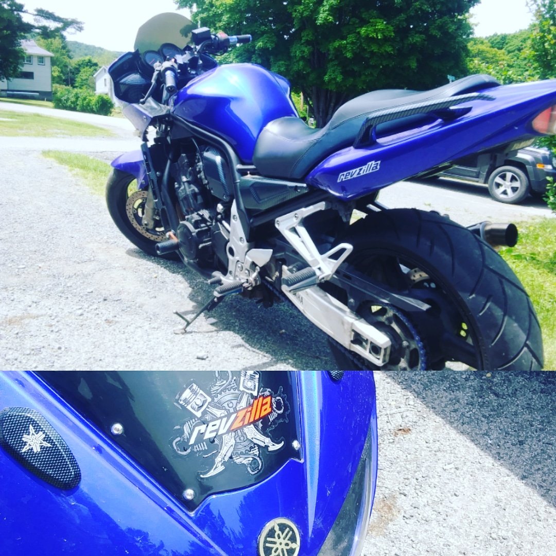 ZANETHEUS's tweet image. #RevZilla #GYRT #Yamaha #FZ1